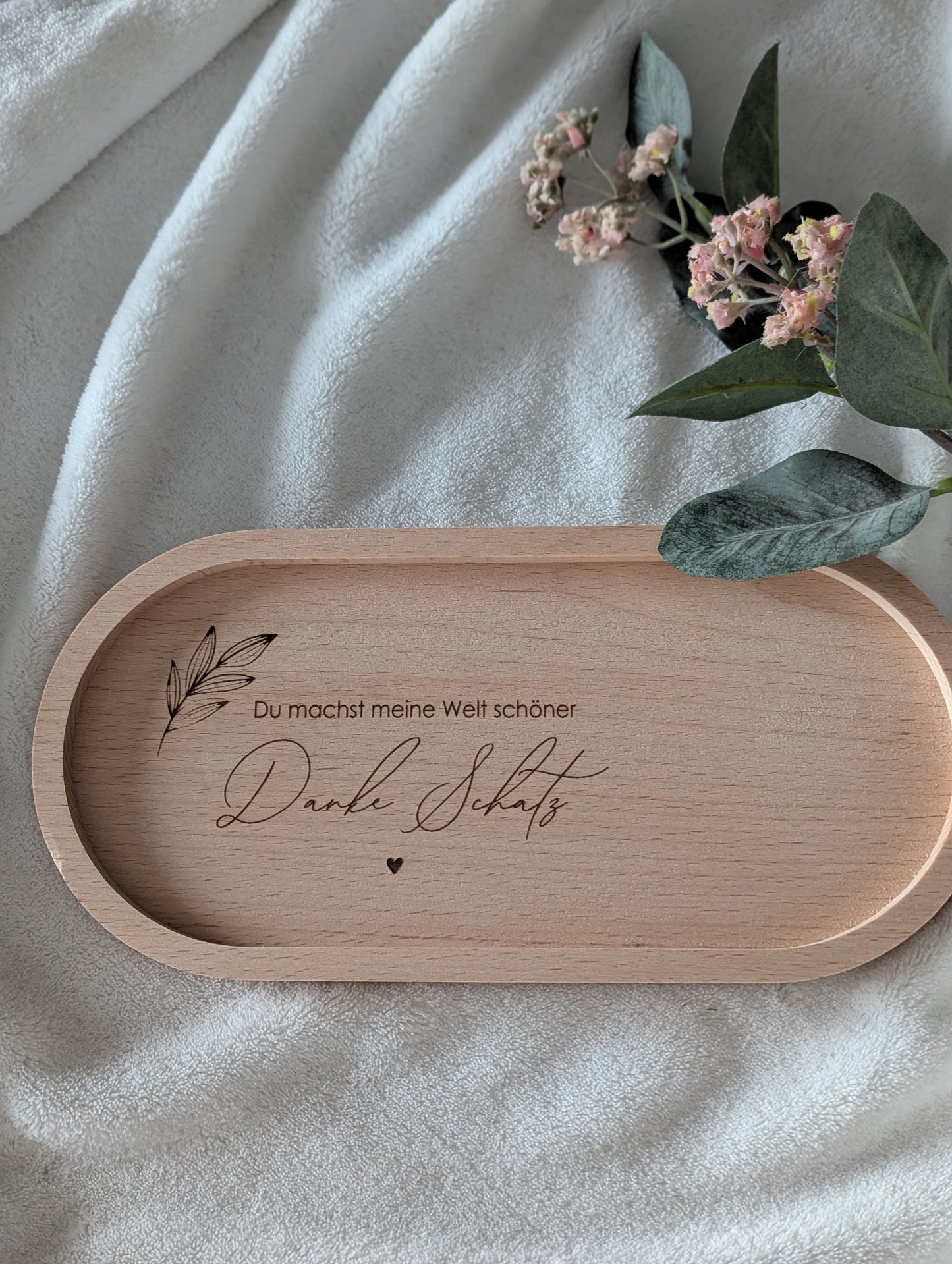 Personalisiertes Tablett "Danke Mama"