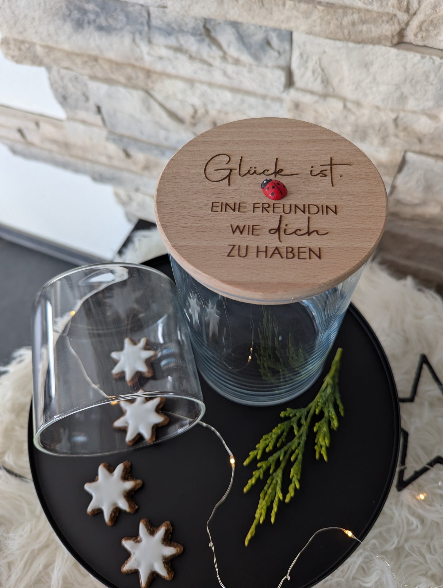 Personalisiertes Vorratsglas