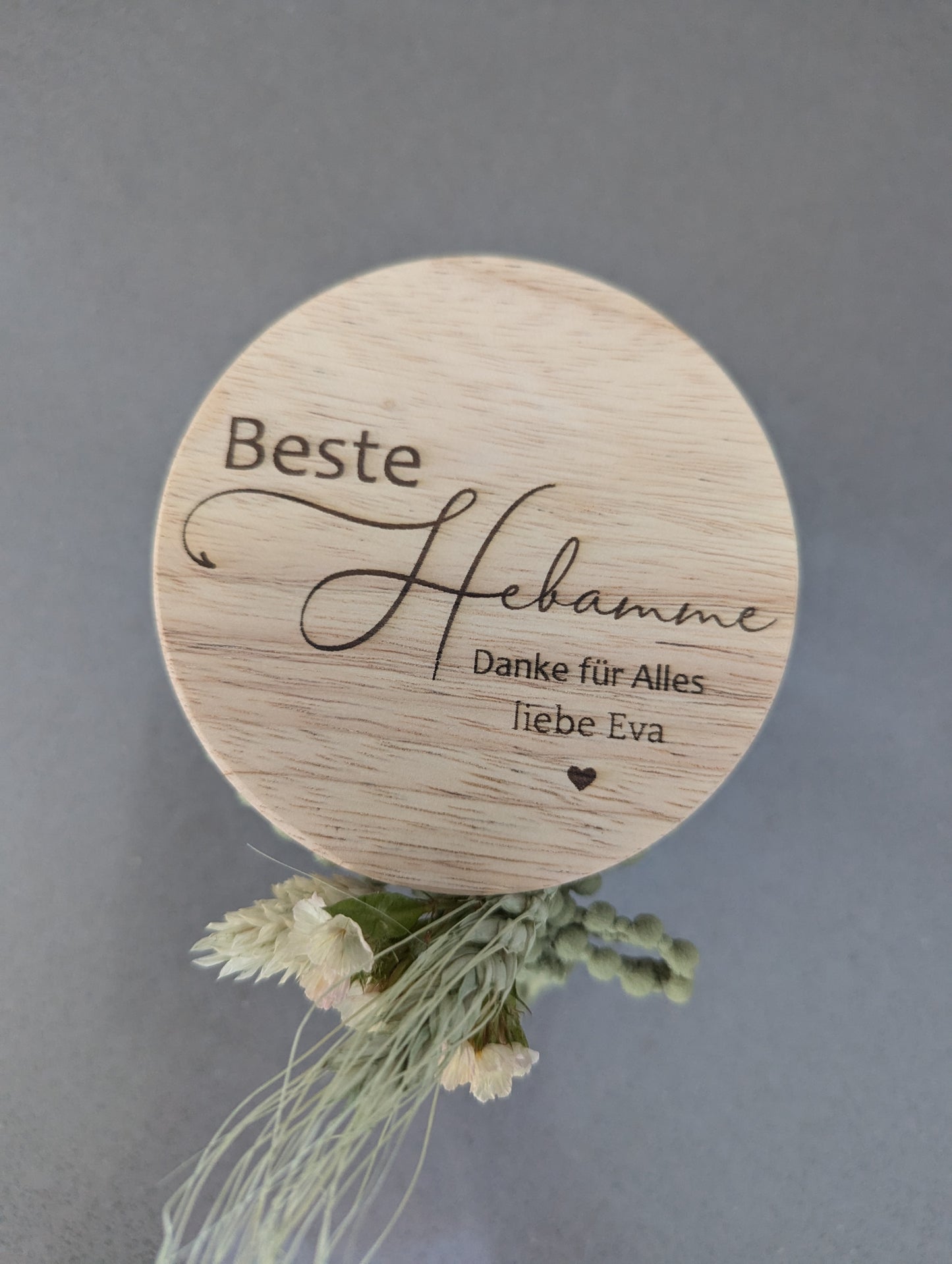 Personalisiertes Vorratsglas Abschiedsgeschenk • Erzieherin • Lehrerin •Hebamme