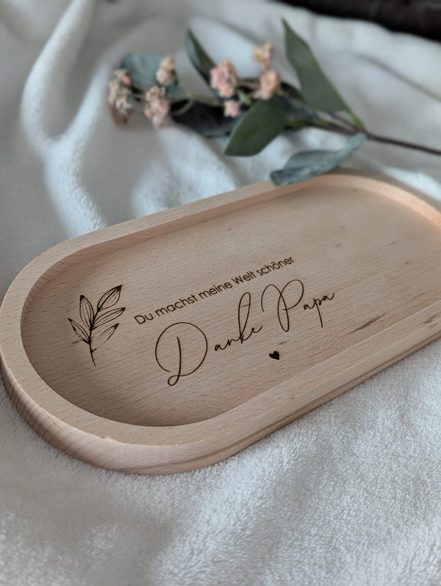 Personalisiertes Tablett                      "Danke Mama"