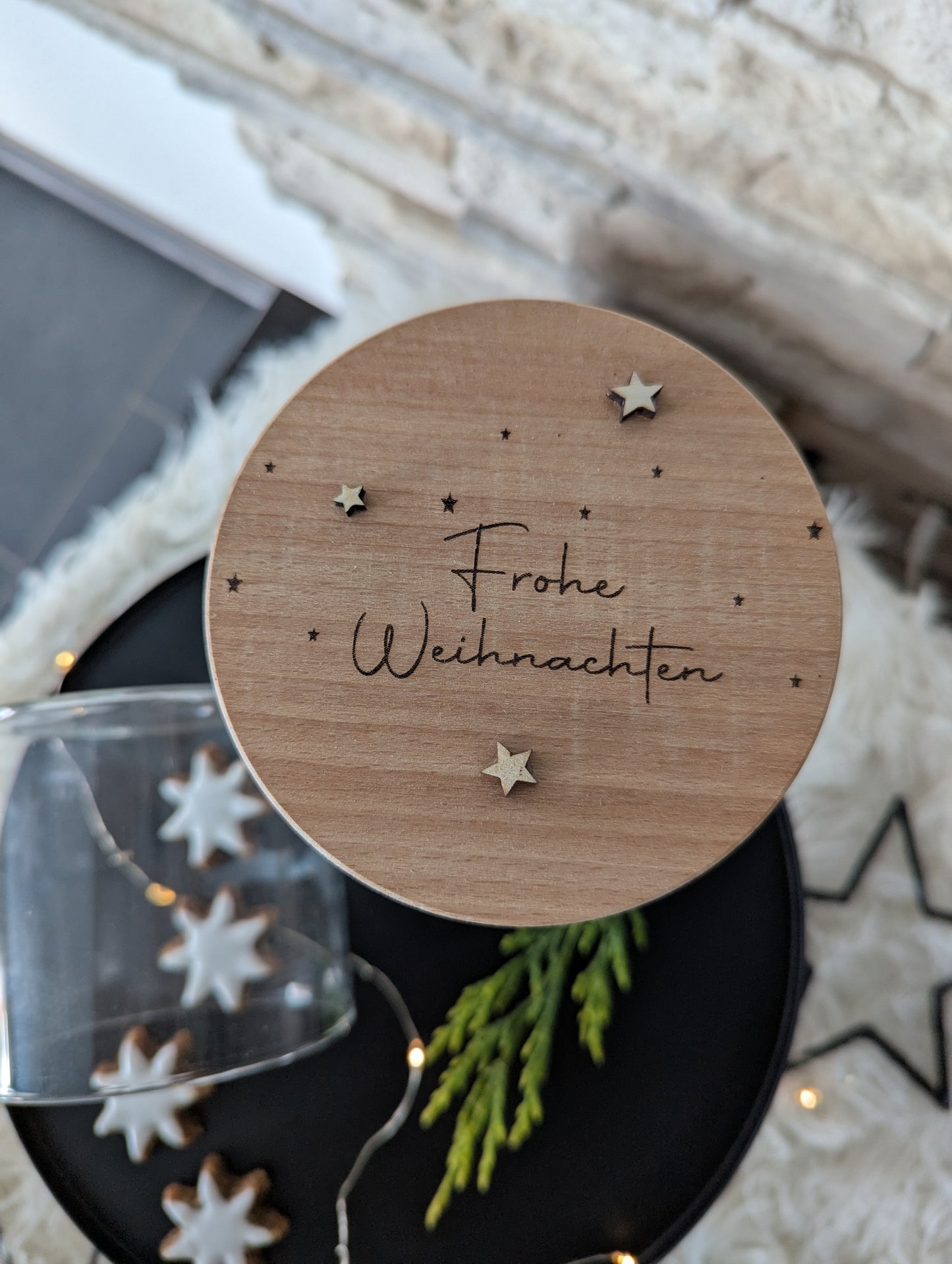 Personalisiertes Vorratsglas   Design Weihnachten