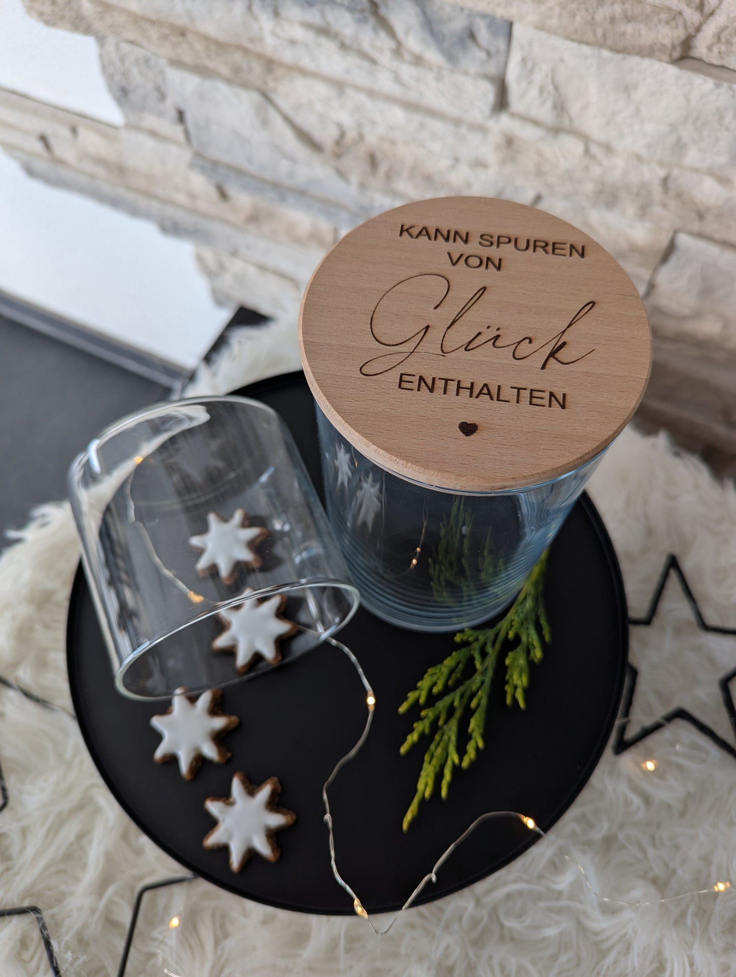 Personalisiertes Vorratsglas