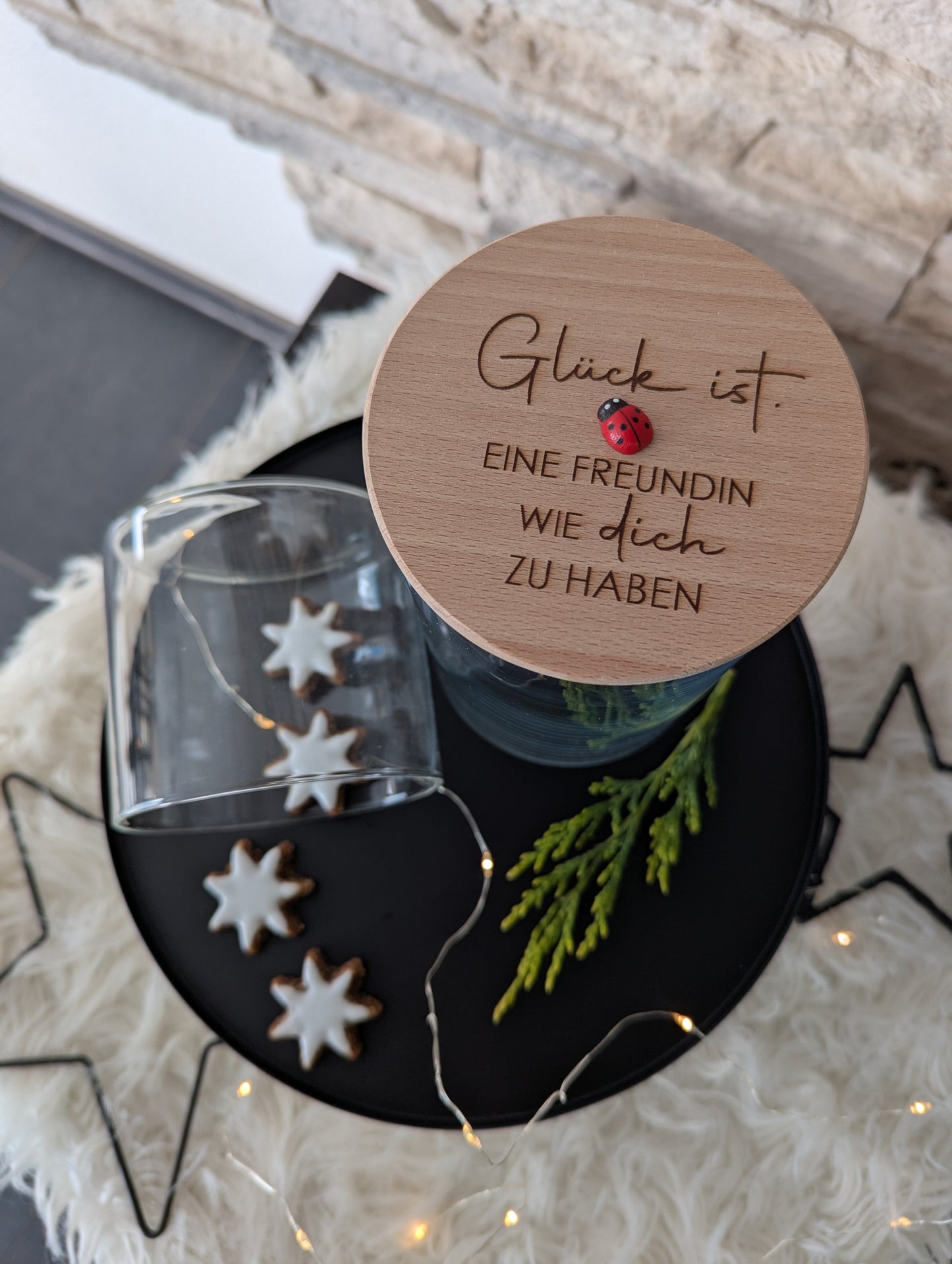 Personalisiertes Vorratsglas