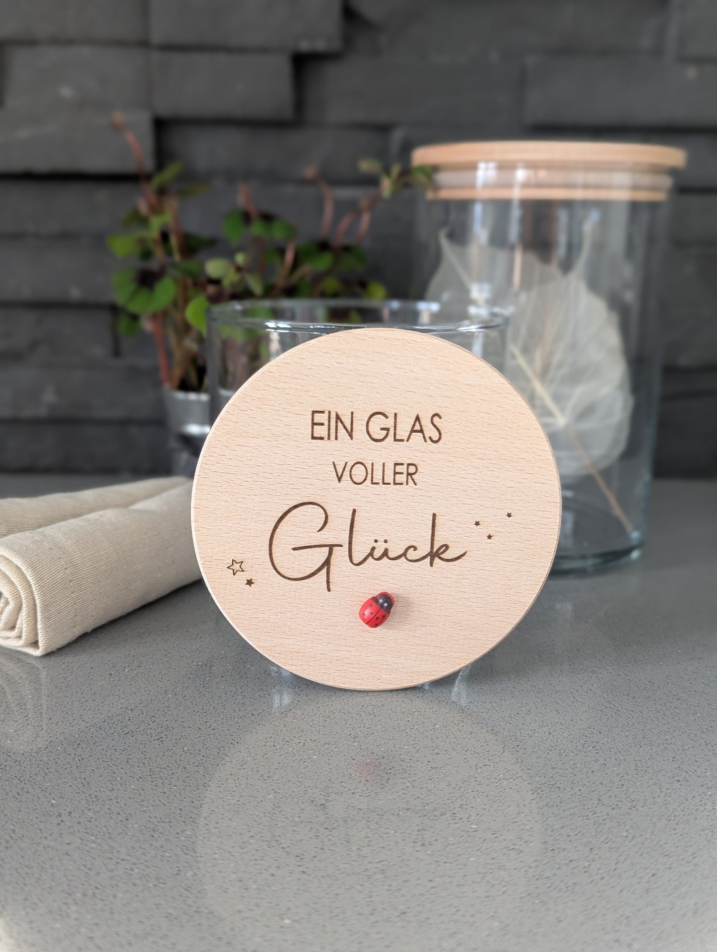 Personalisiertes Vorratsglas
