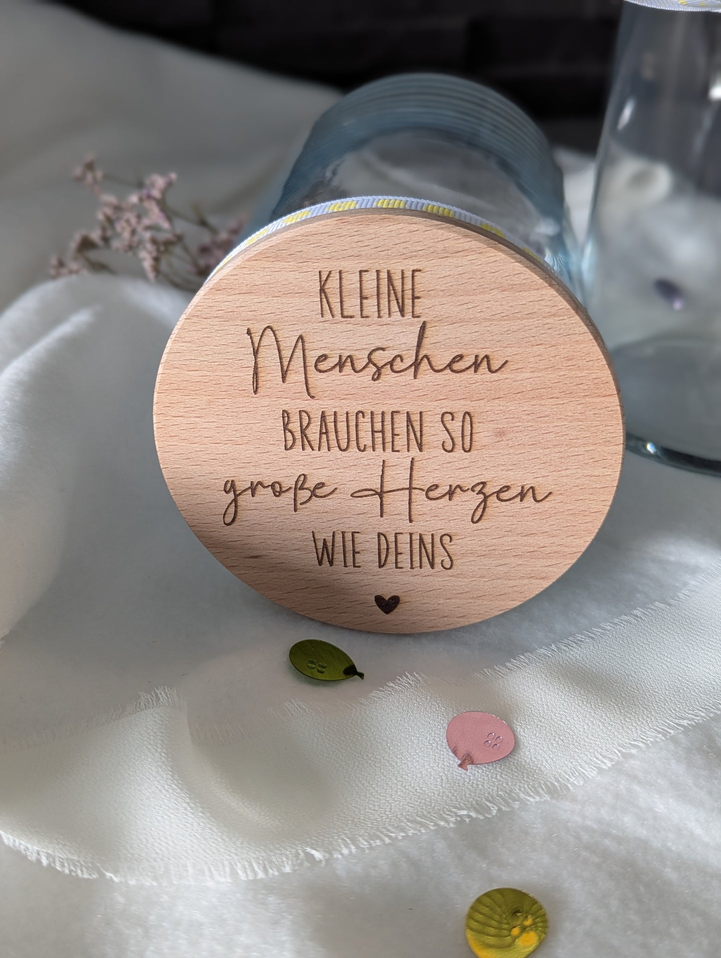 Personalisiertes Vorratsglas Abschiedsgeschenk • Erzieherin • Lehrerin •Hebamme