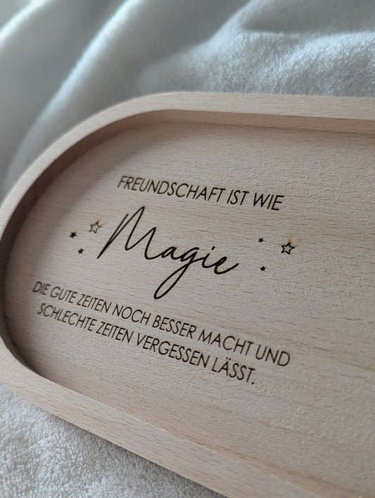 Personalisiertes Tablett               "Freundschaft"